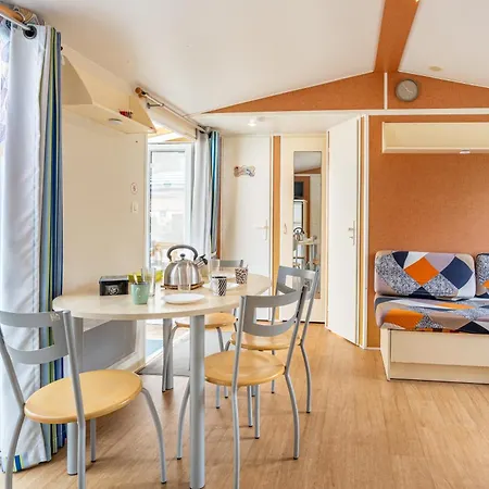 Mobilhome - Piscines - Terrasse Kamp alanı *