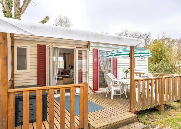 Mobilhome - Piscines - Terrasse Camping